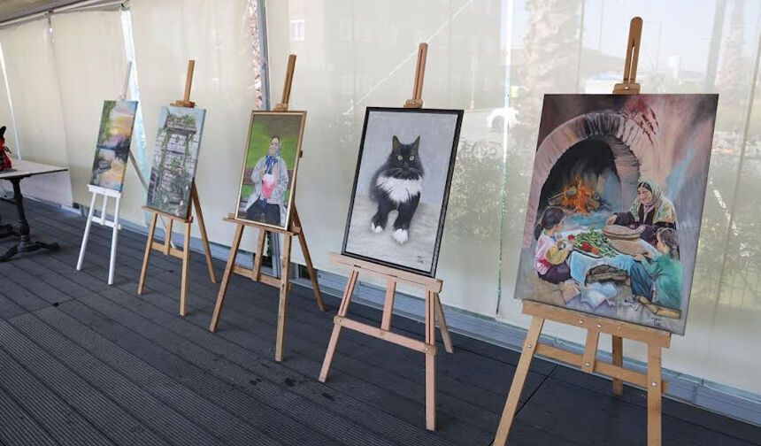 Kaklıç Sanat Akademisi’nde sanat dolu yıl sonu sergisi
