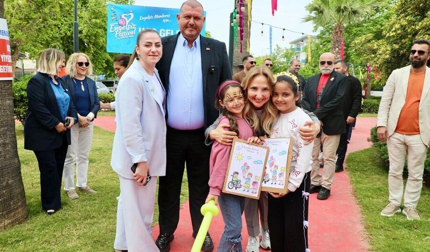 Menderes'te engelleri aşan festival!
