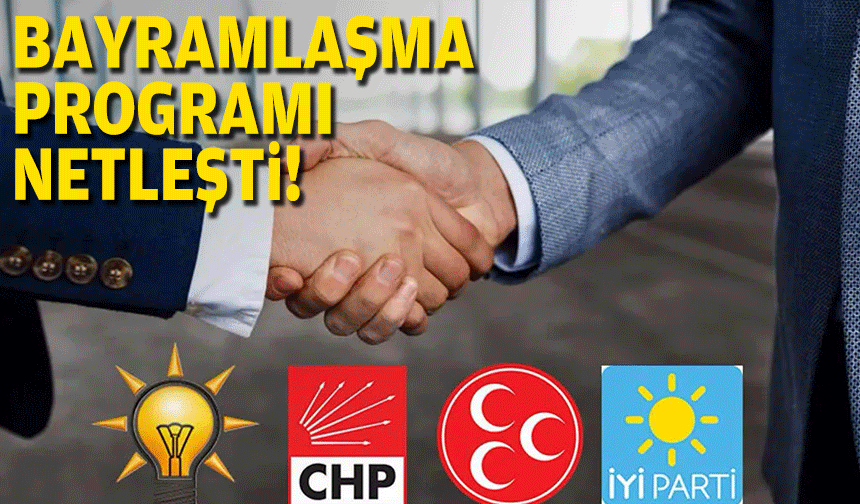 İzmir siyasetinde bayramlaşma programı netleşti