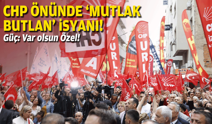 CHP önünde 'mutlak butlan' isyanı