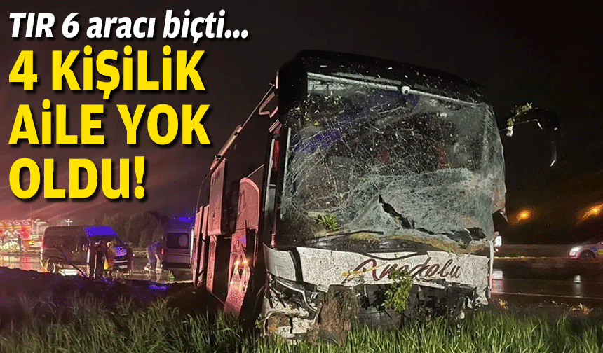 Uşak-İzmir yolunda zincirleme kaza: Ölü ve yaralılar var!