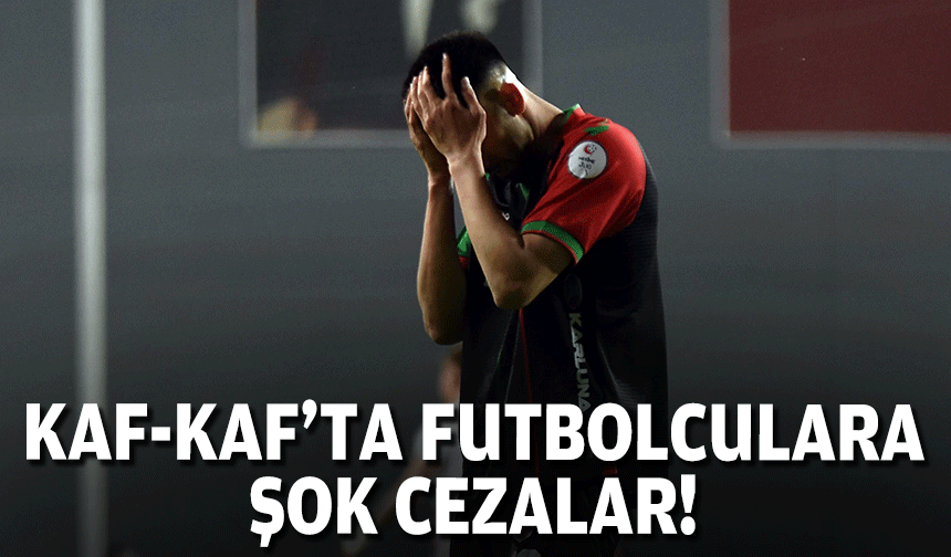 Karşıyaka'da futbolculara şok cezalar!