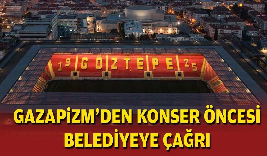 Gazapizm’den konser öncesi belediyeye çağrı