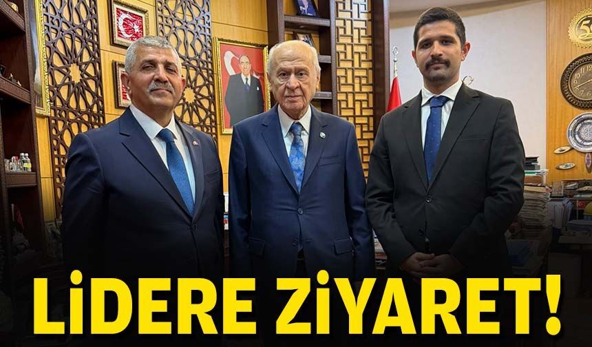 Lidere ziyaret!