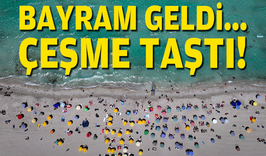 Bayram geldi... Çeşme taştı!