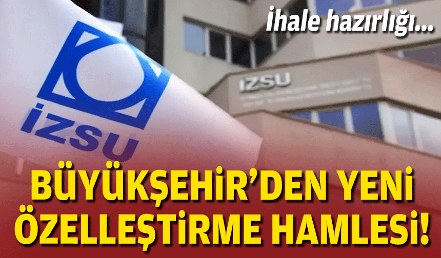 İhale hazırlığı... Büyükşehir'den yeni özelleştirme hamlesi!