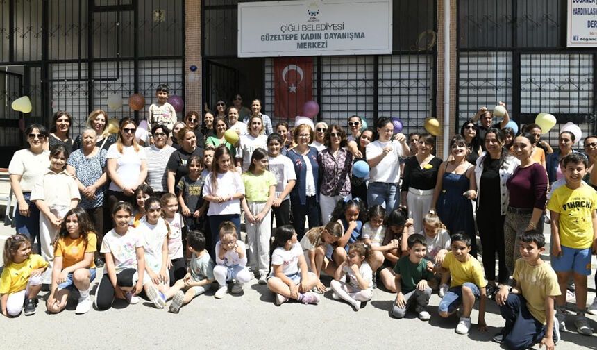 Çiğli Güzeltepe Kadın Dayanışma Merkezi’nde yılsonu şenliği