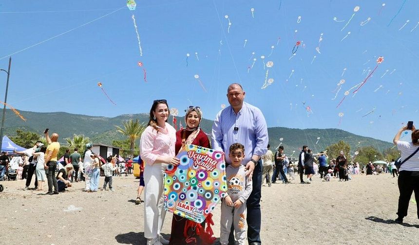 Menderes uçurtmalarla renklendi