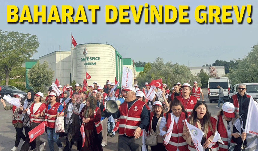 Baharat devinde grev!