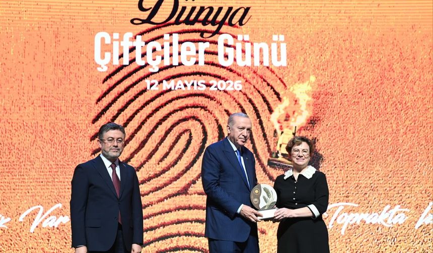 Torbalılı çiftçiye Erdoğan'dan ödül!