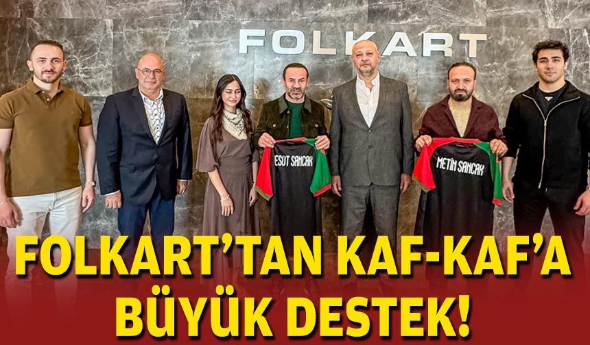 Folkart'tan Kaf-Kaf'a büyük destek!