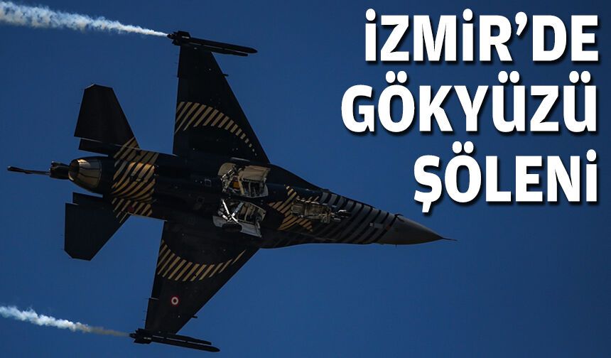İzmir’de gökyüzü şöleni