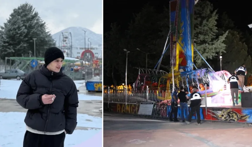Her şey bir anda oldu... Lunaparkta feci ölüm!