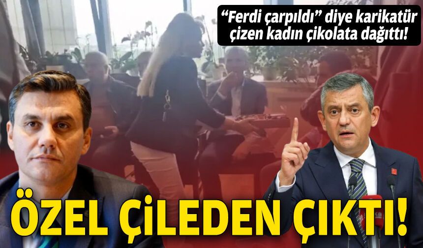 Özel: Ferdi Zeyrek için 'çarpıldı' manşeti atan kadın partide çikolata dağıtıyor!