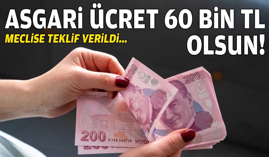 DEM Parti'den asgari ücret teklifi: 60 bin liraya çıkarılsın