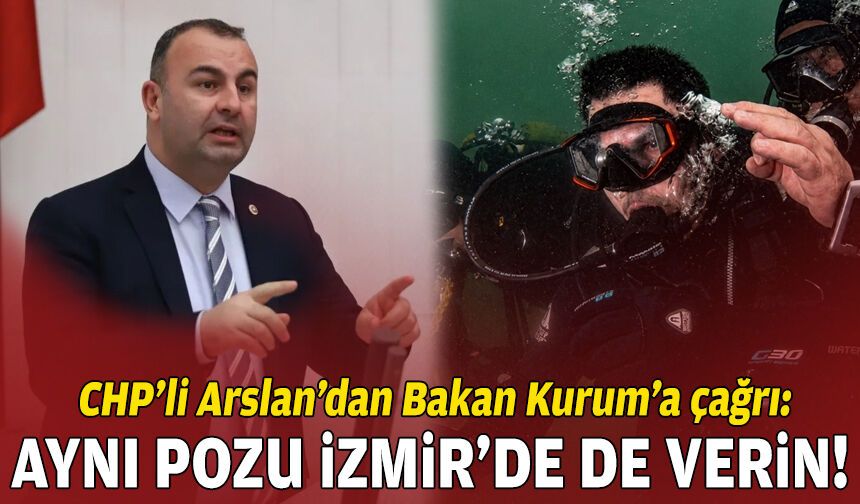 CHP’li Arslan’dan Bakan Kurum’a çağrı: Aynı pozu İzmir’de de verin!
