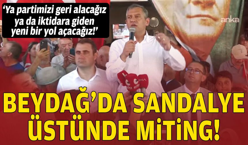 Özel’den Beydağ’da mesajlar!