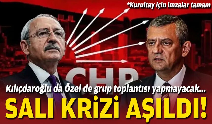 Özel kanadından açıklama: Salı günü grup toplantısı yok!