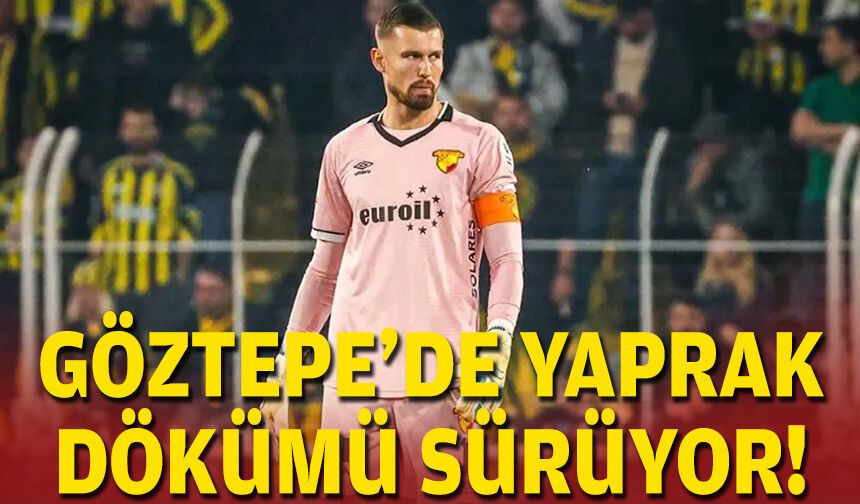 Göztepe'de yaprak dökümü sürüyor