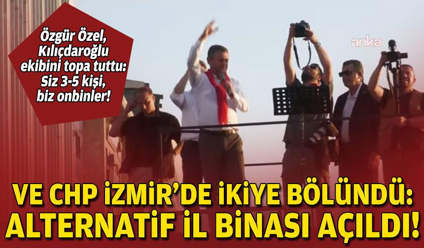 Özel’den alternatif il binası açılışında mesajlar!