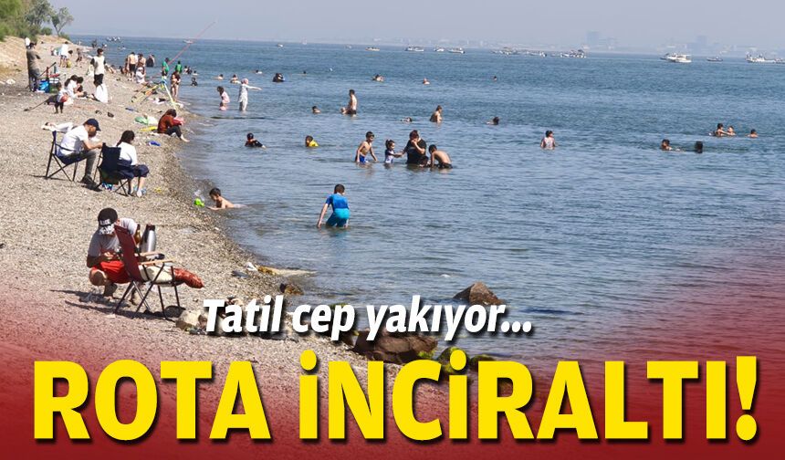 Tatil cep yakıyor... Rota İnciraltı!
