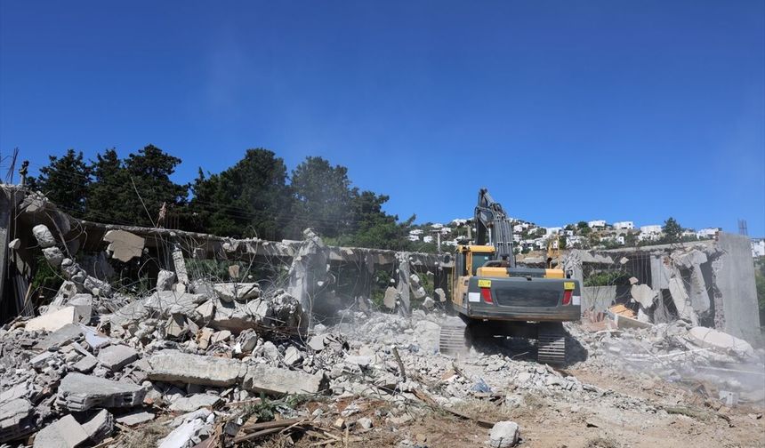 Bodrum'da kaçak yapılara geçit yok!