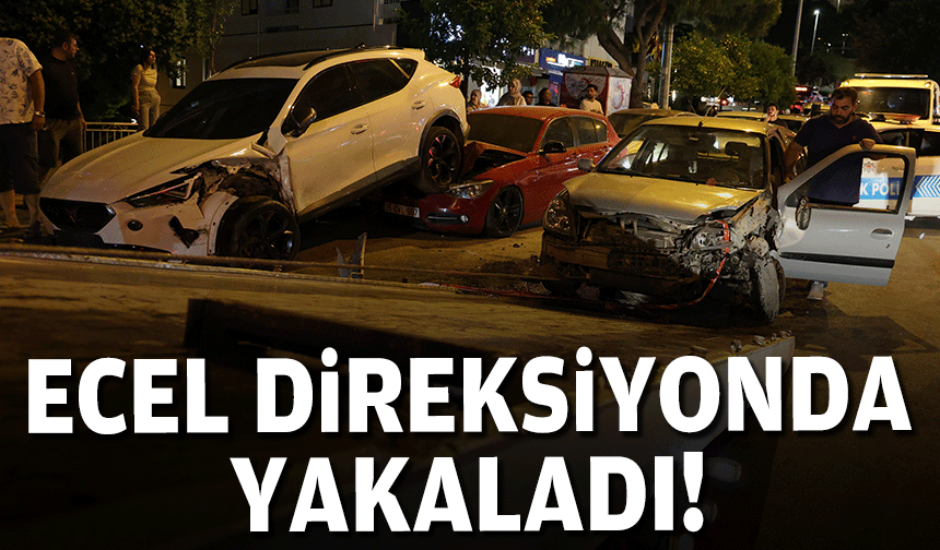 Ecel direksiyonda yakaladı!
