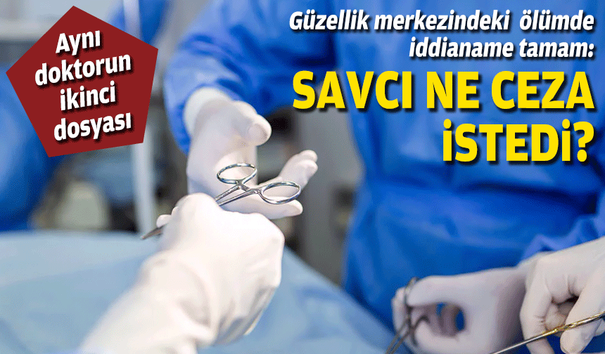Güzellik merkezinde ölümde iddianame tamam: Savcı ne ceza istedi?