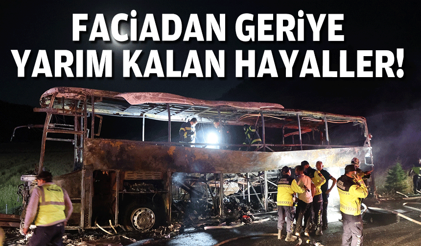 Faciadan geriye yarım kalan hayaller kaldı!