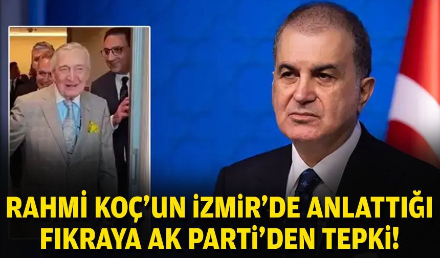 Rahmi Koç'un 'Kürt kadın' fıkrasına AK Parti'den tepki!