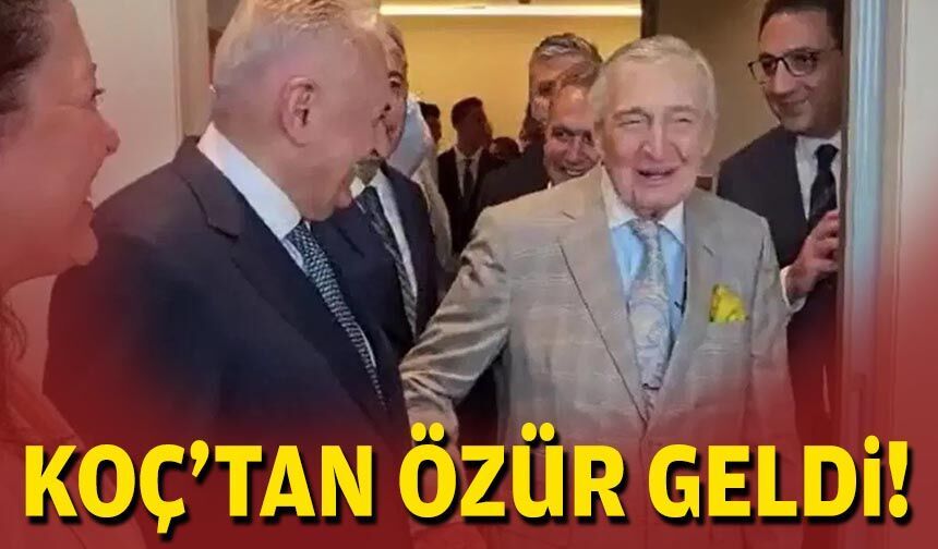 Hakkında soruşturma başlatılan Rahmi Koç'tan özür geldi