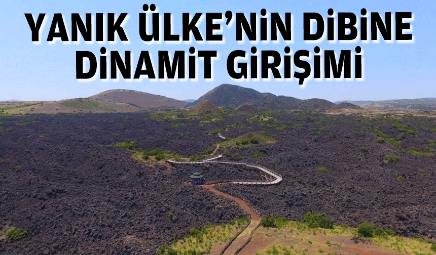 Yanık Ülke’nin dibine dinamit girişimi!