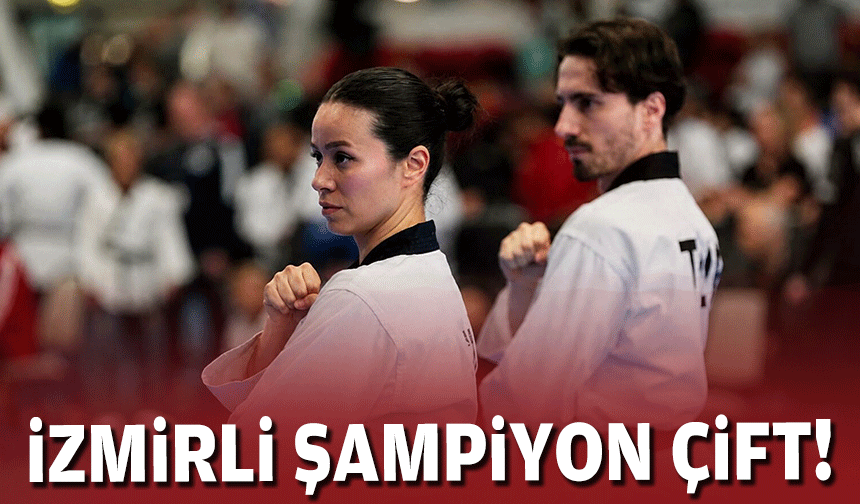 İzmirli şampiyon çift!