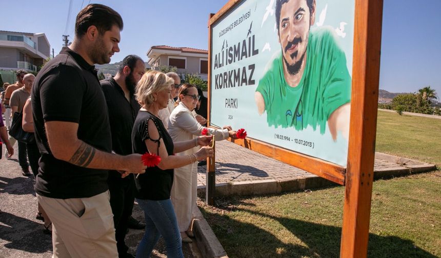 Güzelbahçeliler Ali İsmail Korkmaz’ı andı