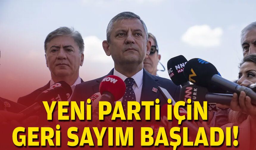 Yeni Parti için geri sayım başladı: Logosu nasıl olacak, hangi renkler kullanılacak?