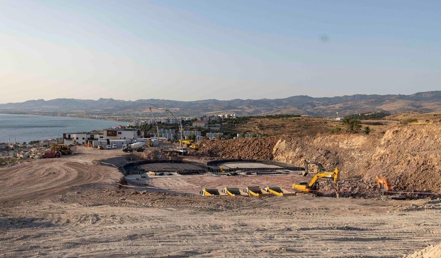 İzmir’in 3. büyük ileri biyolojik arıtma tesisi yükseliyor