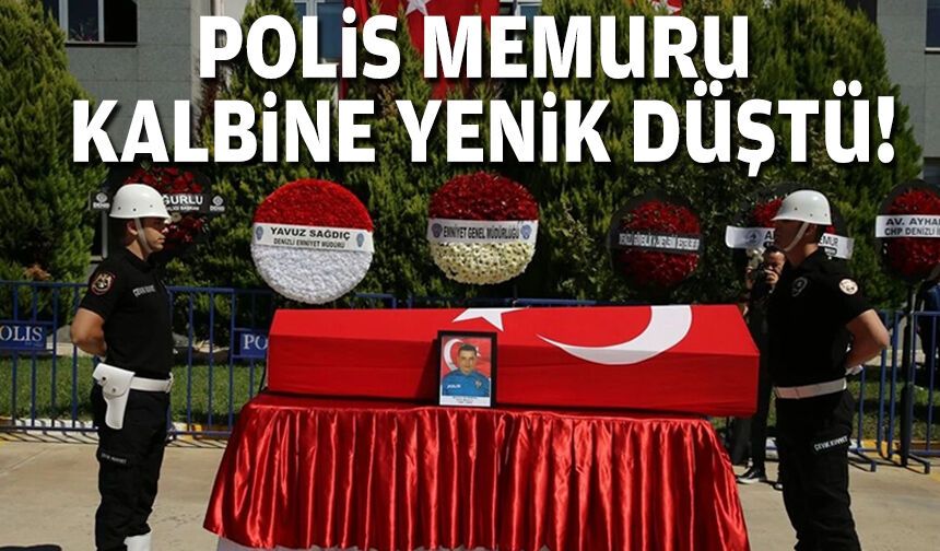 Polis memuru kalbine yenik düştü!