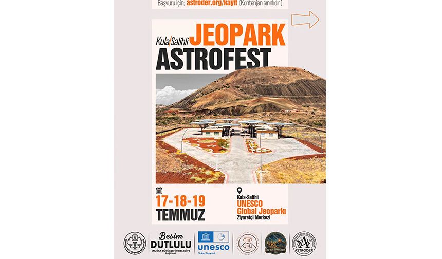 Manisa'da Kula-Salihli Jeopark AstroFest başladı