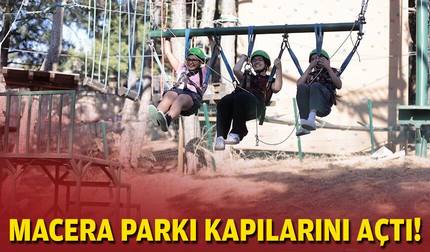 Başkan Mutlu Macera Parkı’nda çocuklarla bir araya geldi!
