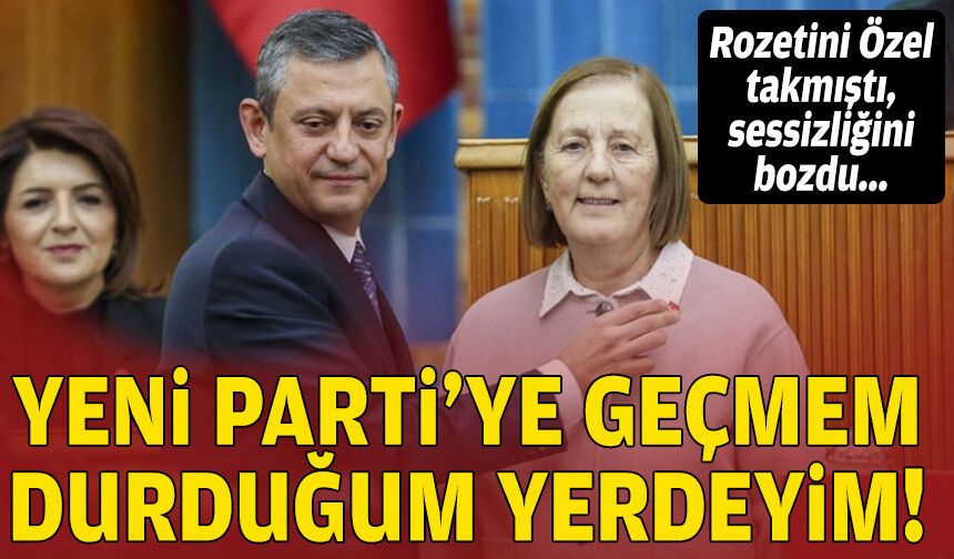 Rozetini Özel takmıştı, sessizliğini bozdu: YENİ Parti'ye geçmem, durduğum yerdeyim!