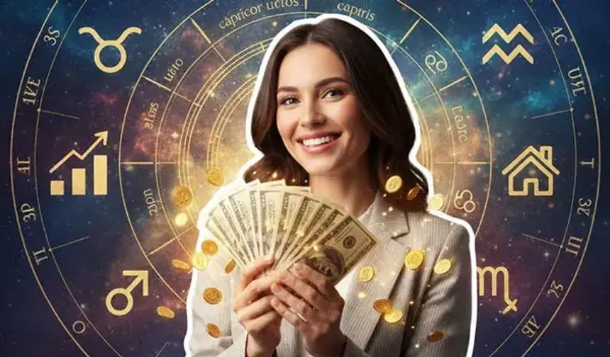 Cüzdanları parayla dolacak: 2026 yılının en şanslı 3 burcu belli oldu!