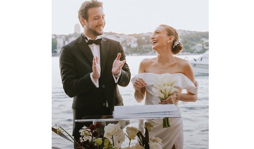 Damla Sönmez ile İlkay Akıncı evlendi
