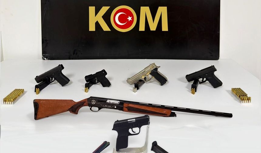 Muğla'nın 3 ilçesinde ruhsatsız silah operasyonu yapıldı