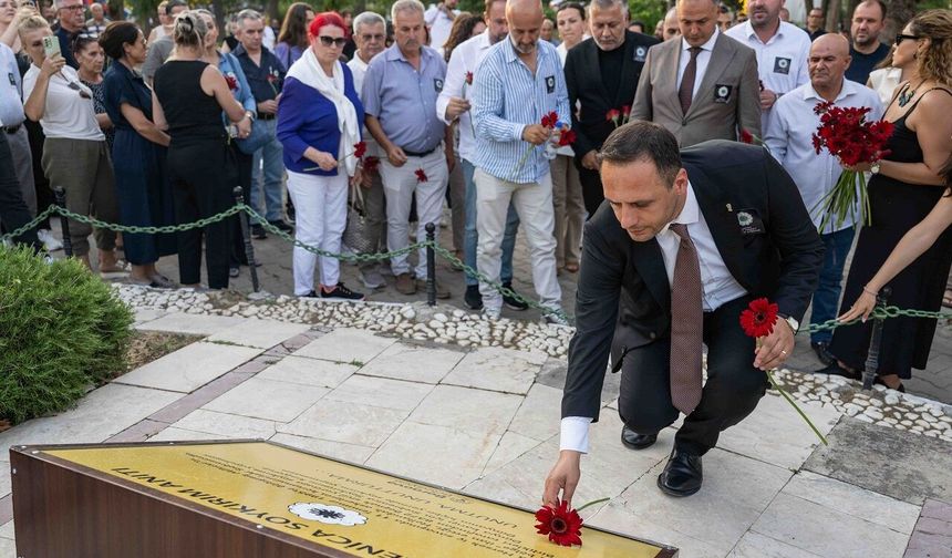 Bornova'dan Srebrenica anması!
