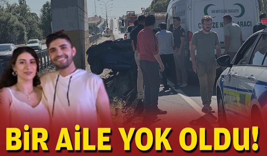 Kahreden kaza: Uzman çavuş ve eşi öldü, bebekleri ağır yaralı!