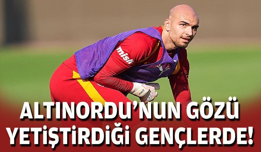 Altınordu'nun gözü yetiştirdiği gençlerde