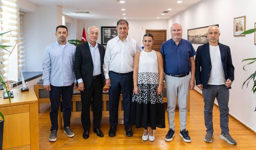 Seferihisar Belediye Başkan Vekili Fuat Gümüş'ten Başkan Tugay'a ziyaret