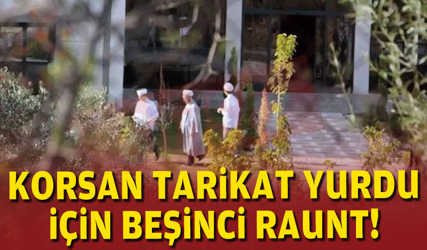 Korsan tarikat yurdu için beşinci raunt... Belediye yeniden ihaleye çıktı