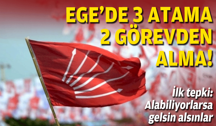 Ege'deki iki il yönetimi görevden alındı!