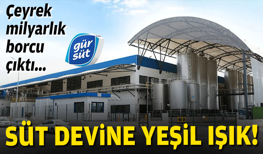 Süt devine mahkemeden yeşil ışık: 267 milyonluk borcu taksitlerle ödeyecek!